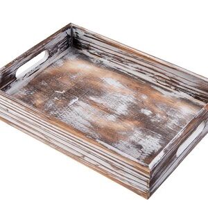 Rustic Wooden Bath Tray